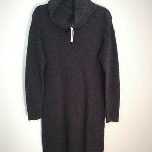 Old Navy Turtle Neck Sweater Dress Gray Size S NWT